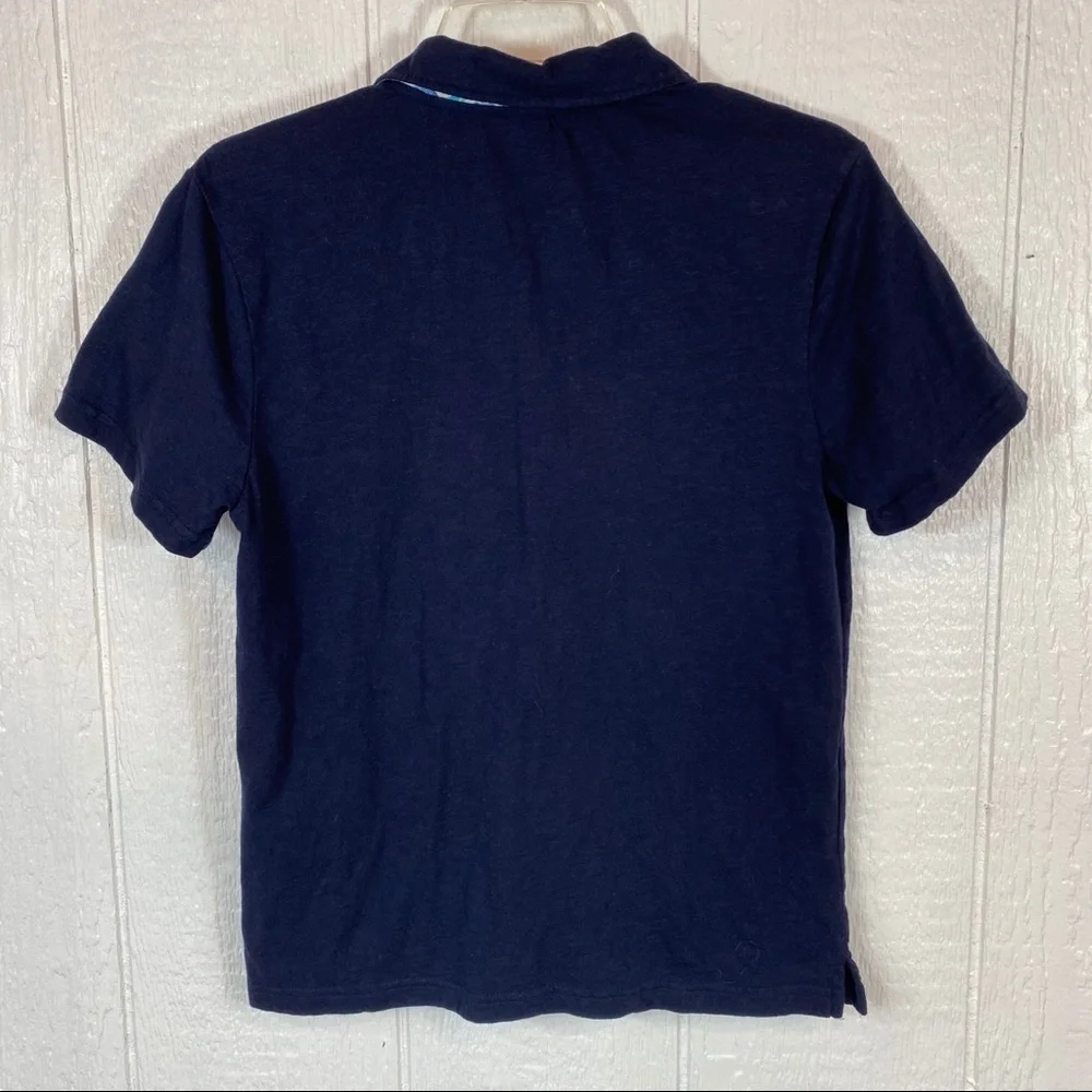 Boys Gymboree Navy Blue Polo Shirt XL